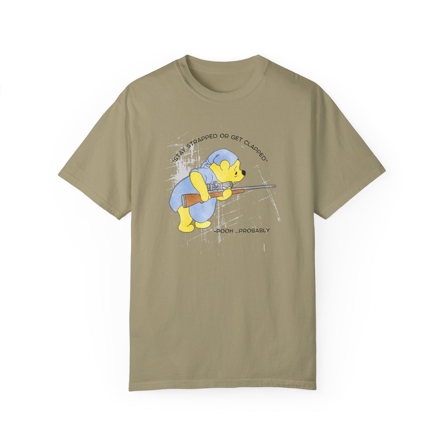 Unisex Garment-Dyed T-shirt - Stay Strapped