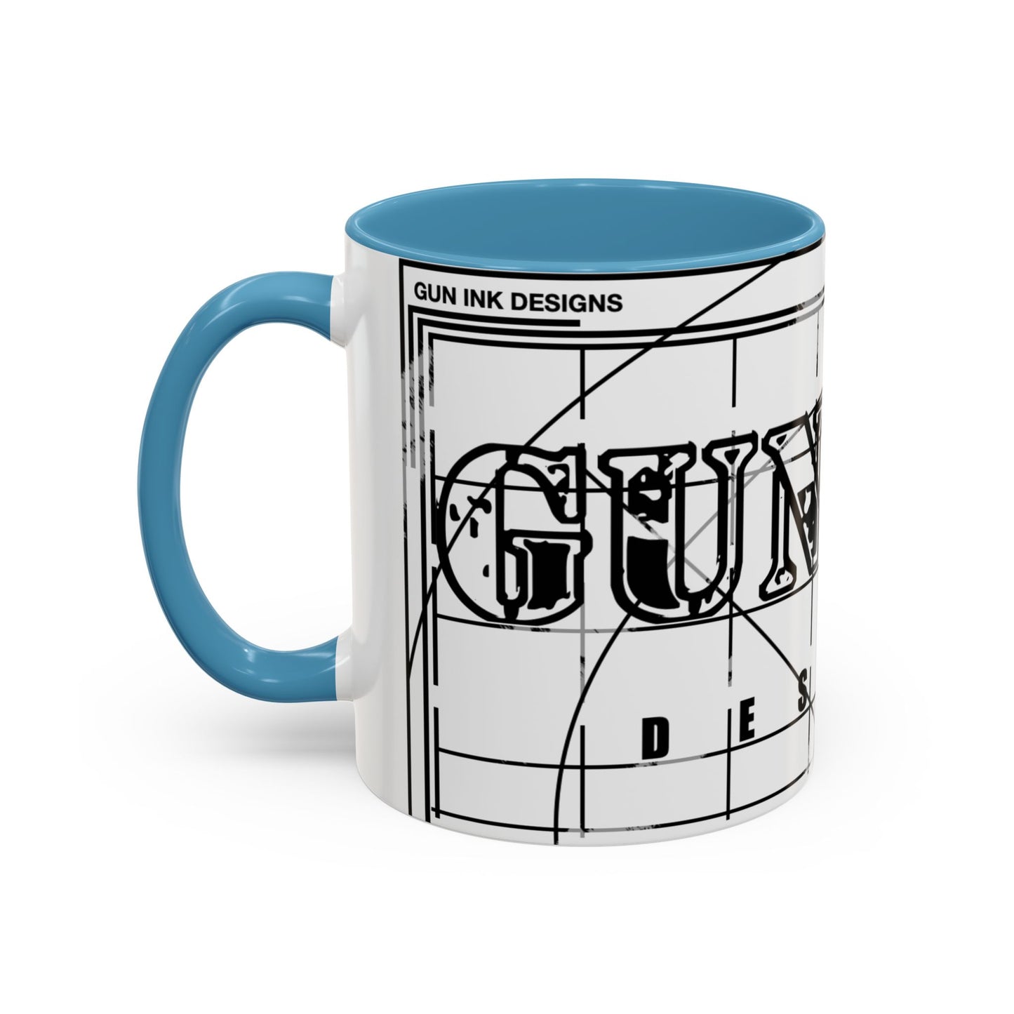 Accent Coffee Mug (11, 15oz) - GID Draft Graphic