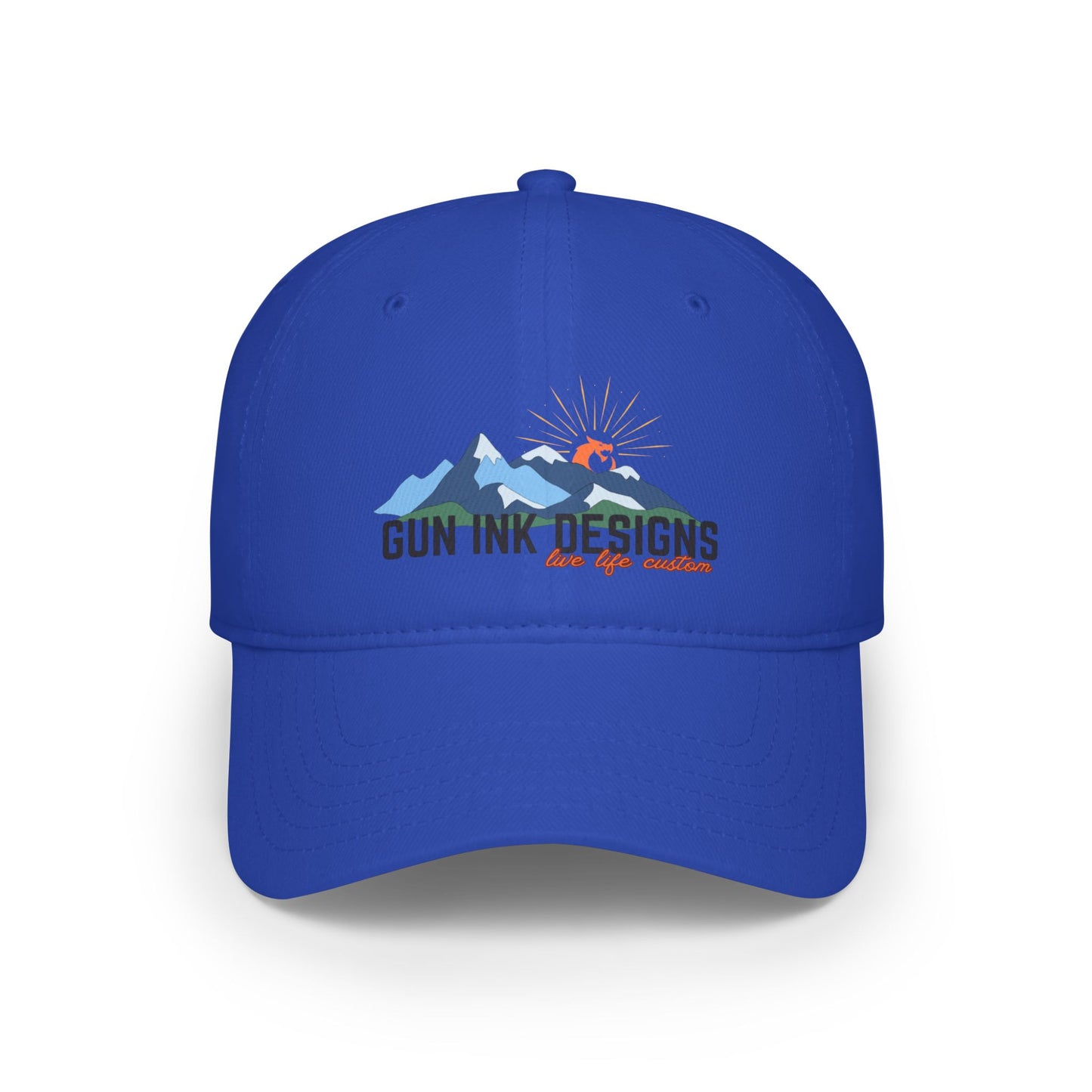 Low Profile Baseball Cap - Dragon sunrise