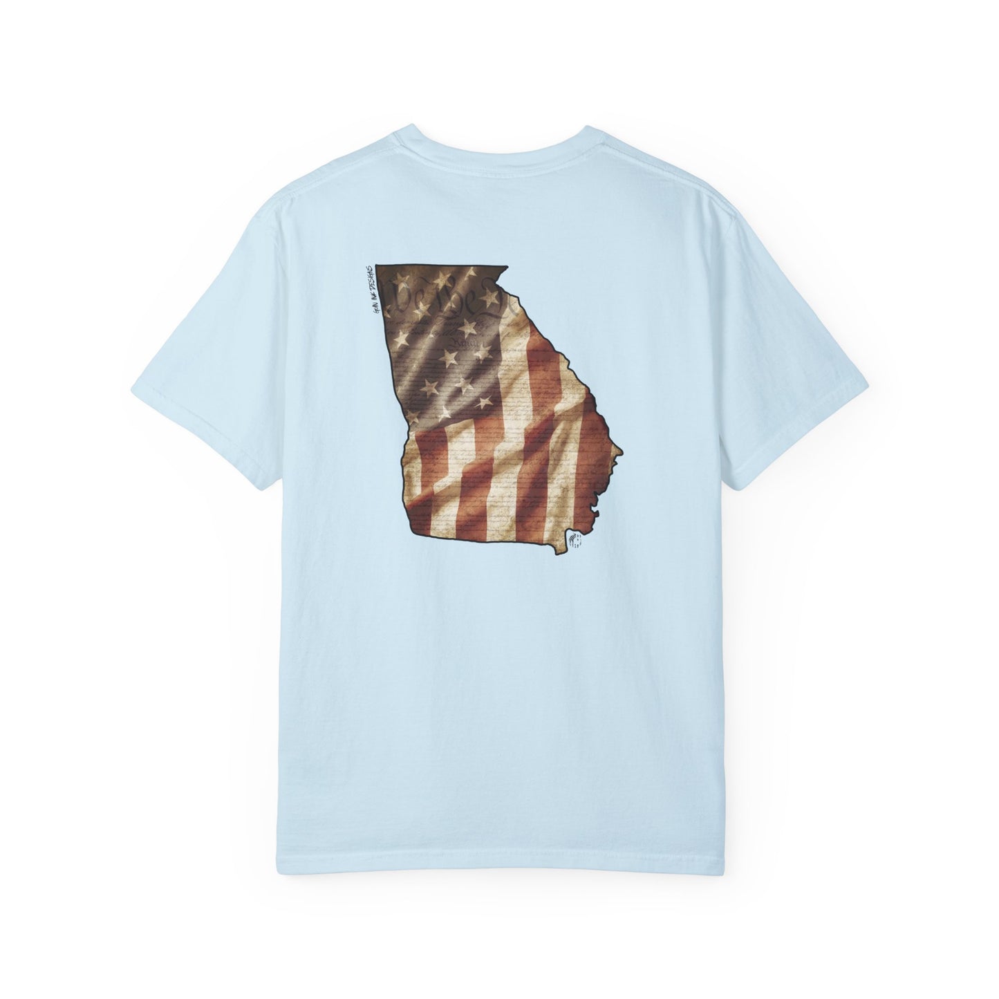 Garment-Dyed T-shirt - We The People - Georgia