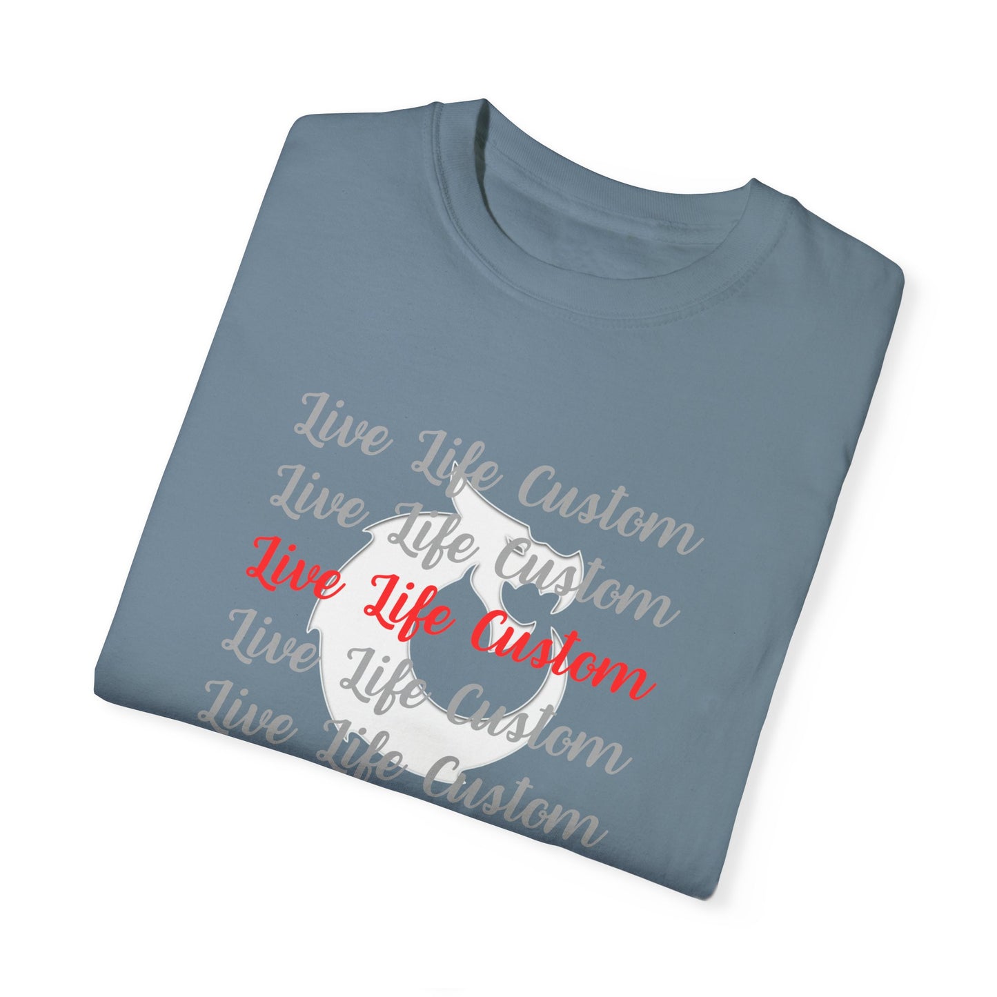 Garment-Dyed T-shirt - LLC Stacked