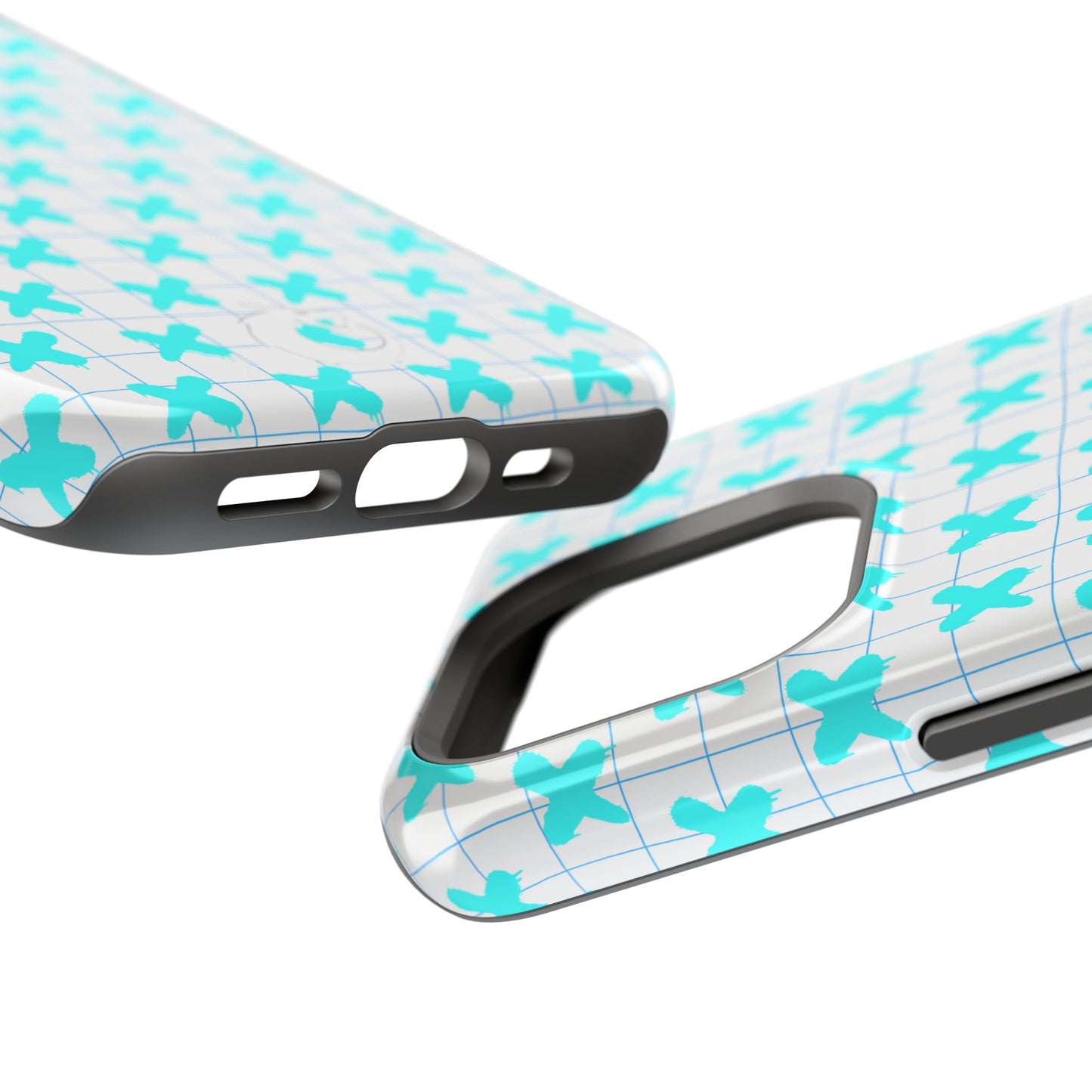 Magnetic Tough Cases - Blue X