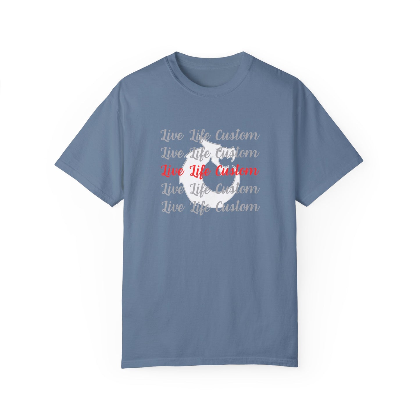 Garment-Dyed T-shirt - LLC Stacked