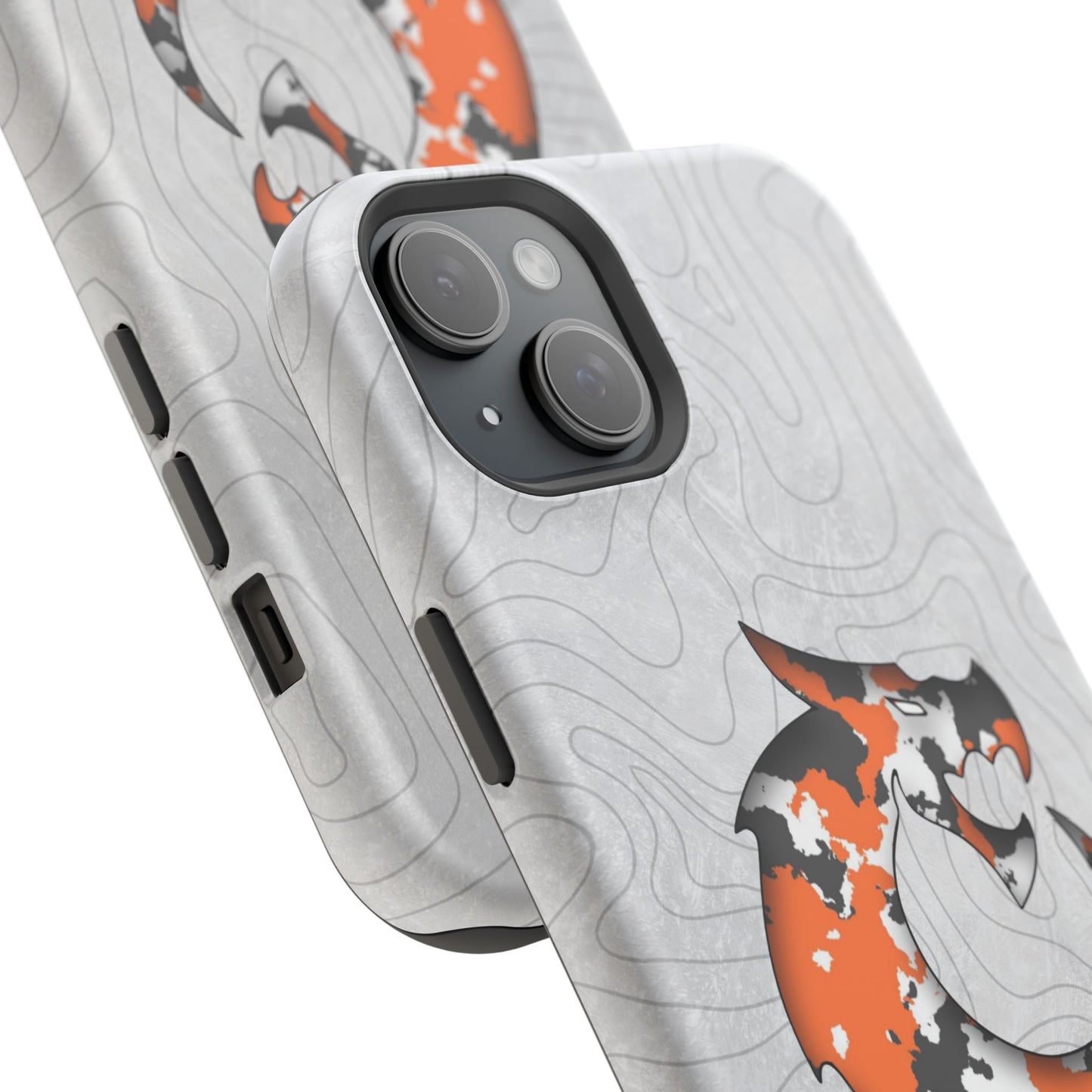 Magnetic Tough Cases - Topo QR code