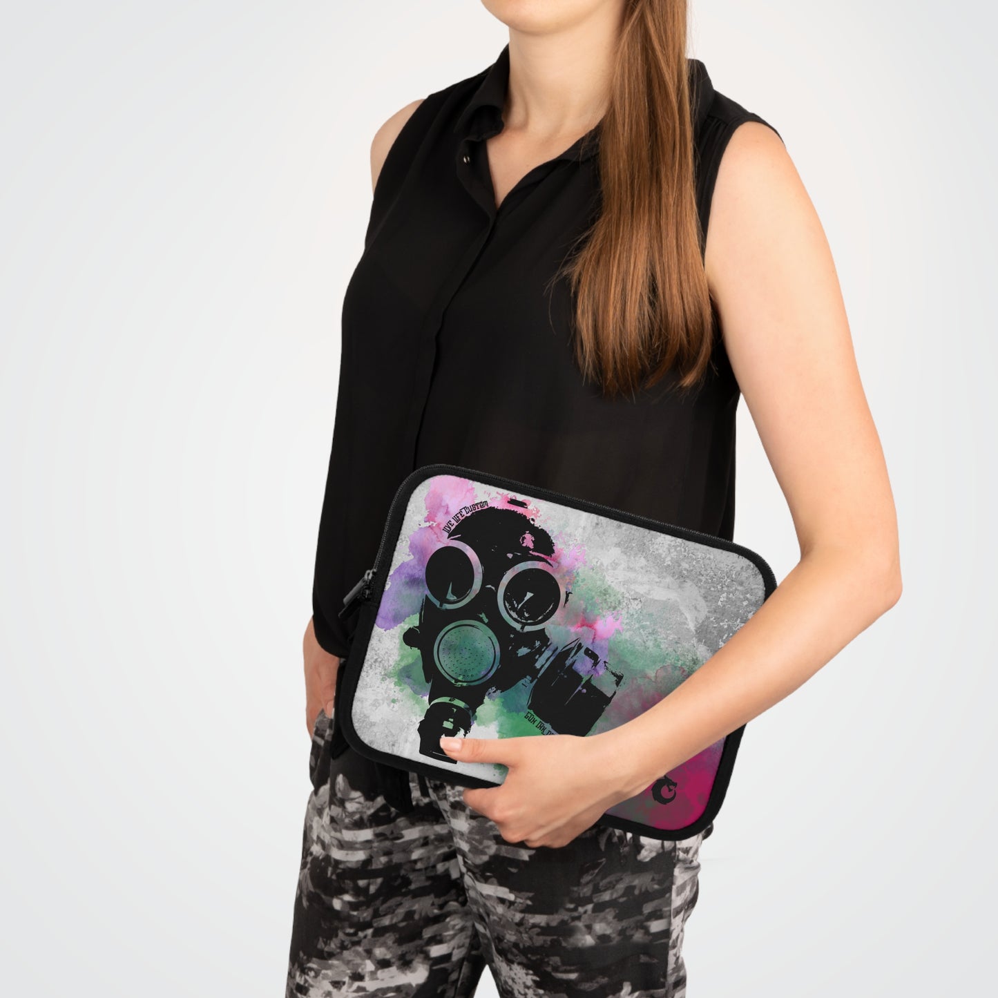 Laptop Sleeve - Gas Mask