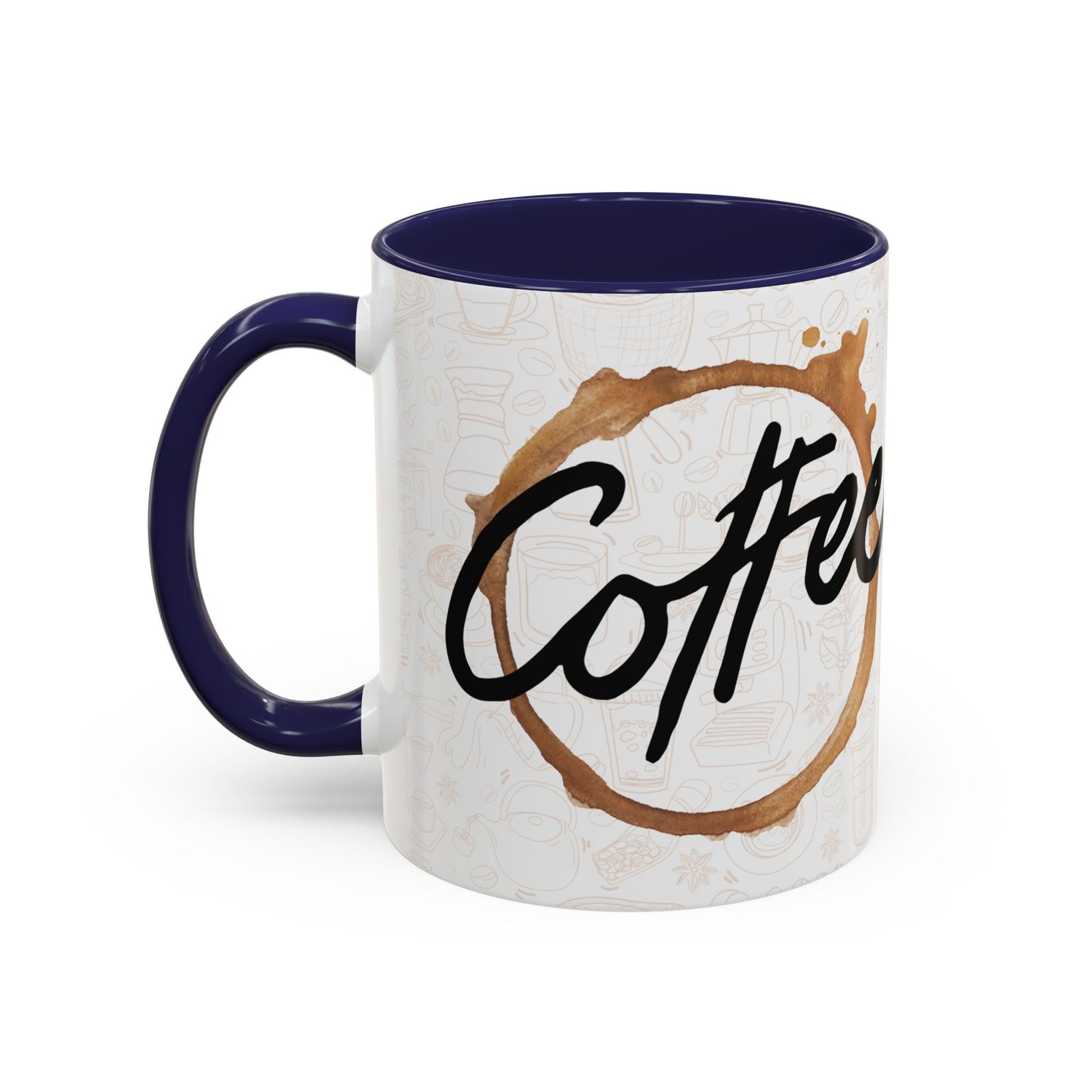 Accent Coffee Mug (11, 15oz) - Coffee Stains