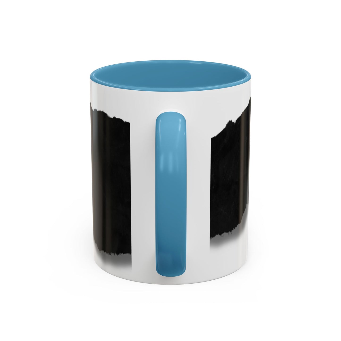 Accent Coffee Mug (11, 15oz) - Torn Paper