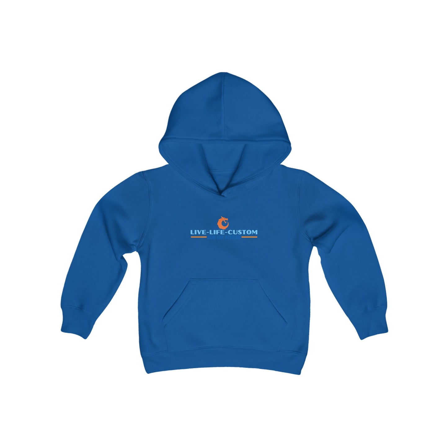 Youth Heavy Blend Hooded Sweatshirt - LLC wide