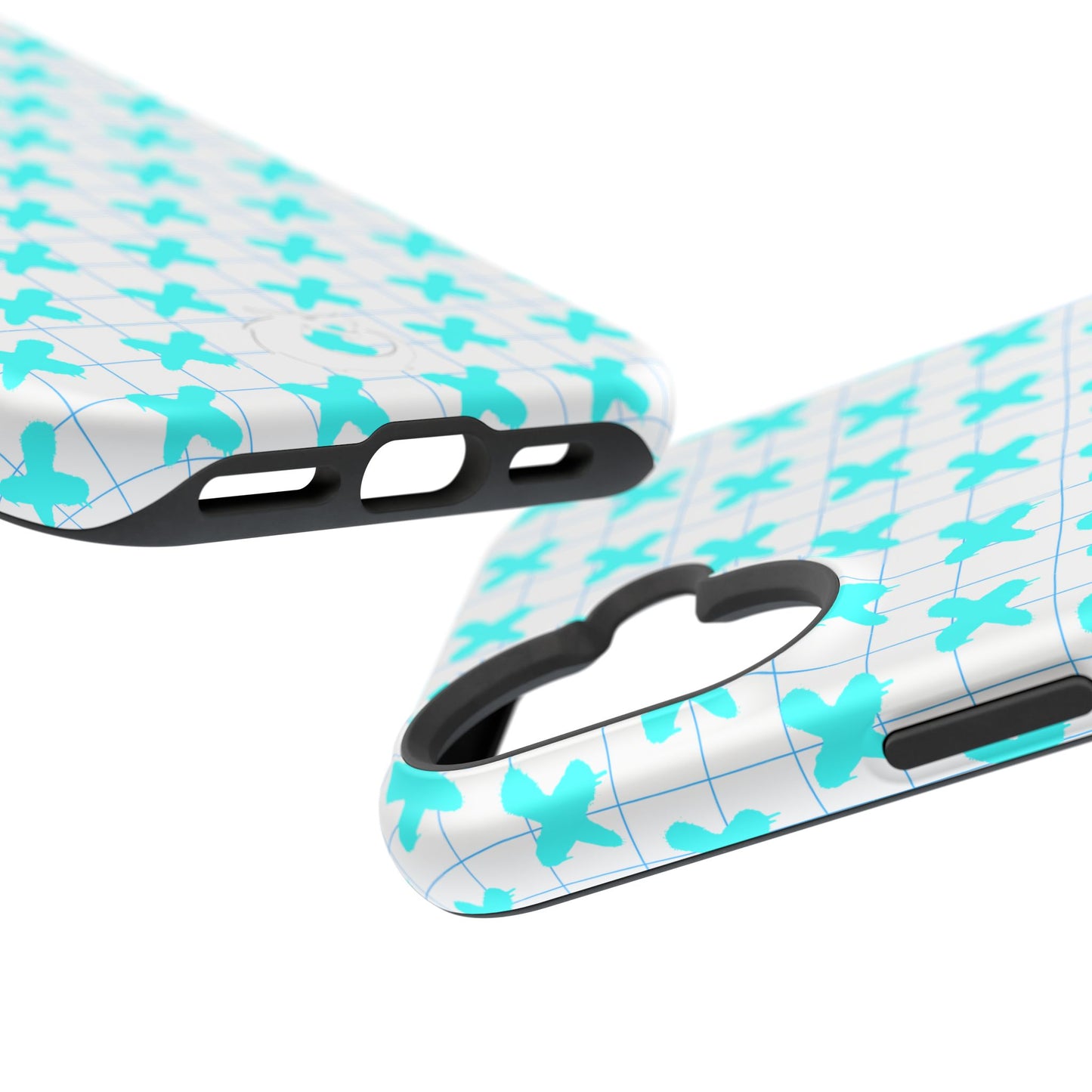 Magnetic Tough Cases - Blue X