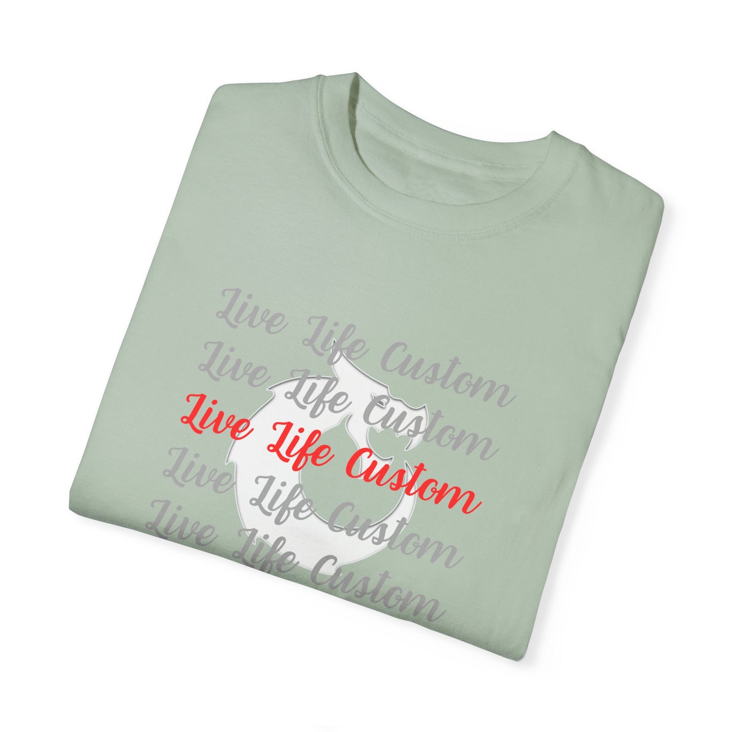 Garment-Dyed T-shirt - LLC Stacked