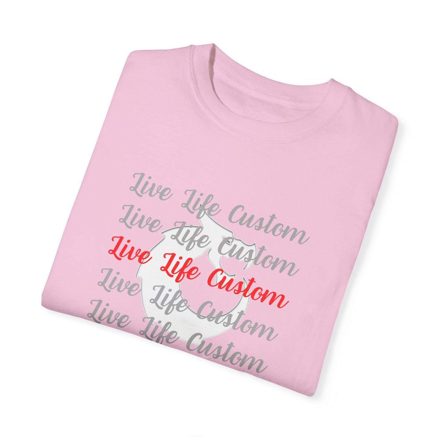 Garment-Dyed T-shirt - LLC Stacked