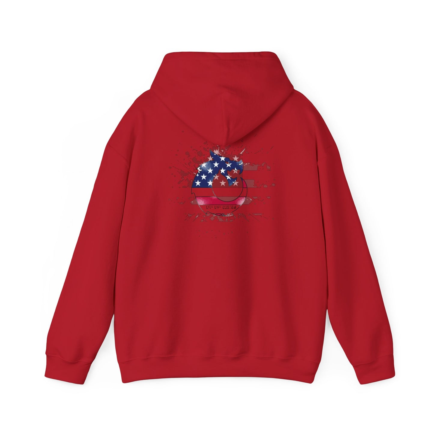 Heavy Blend™ Hooded Sweatshirt - 3D Flag