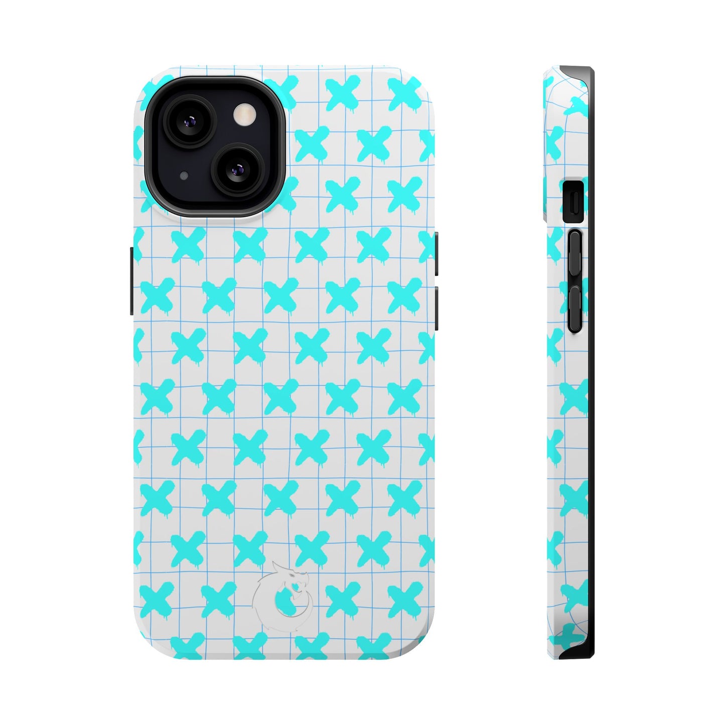 Magnetic Tough Cases - Blue X