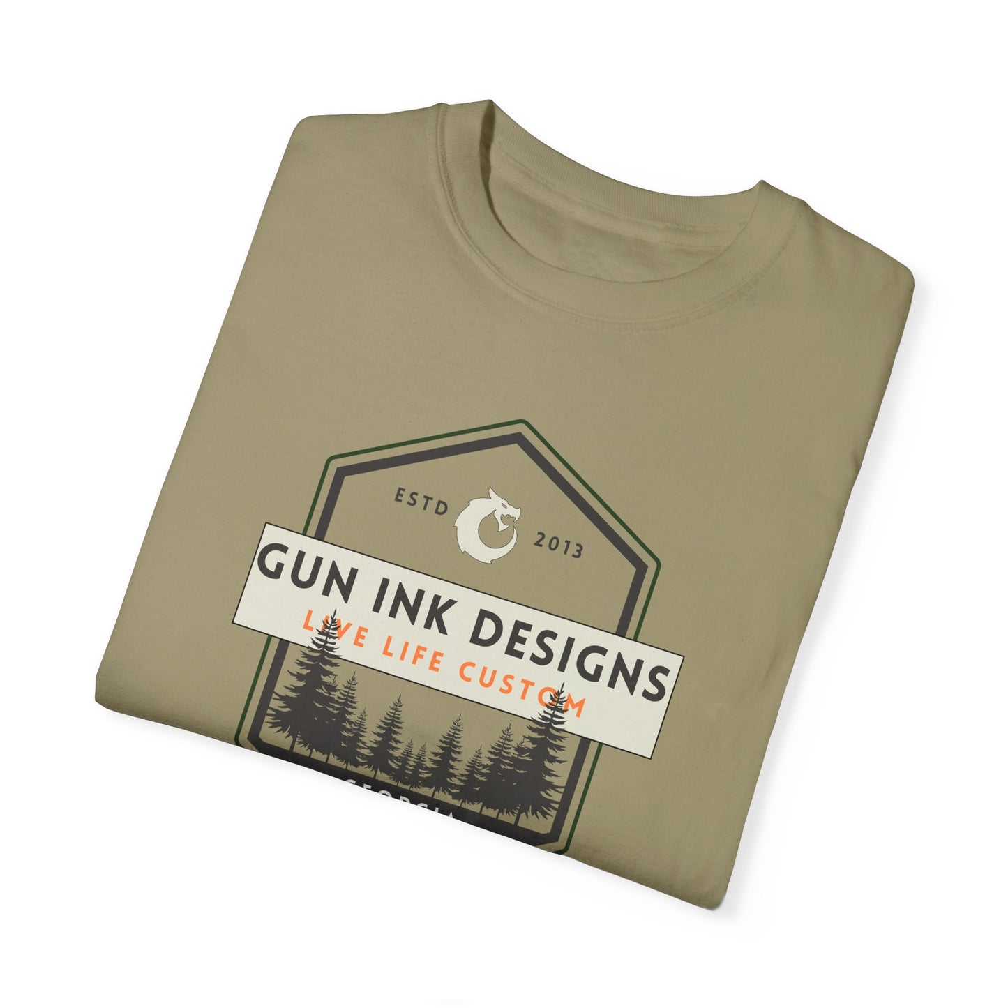 Unisex Garment-Dyed T-shirt -Georgia