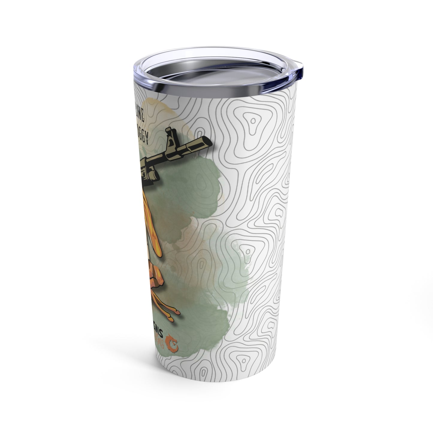 Tumbler 20oz - Don't Get Froggy