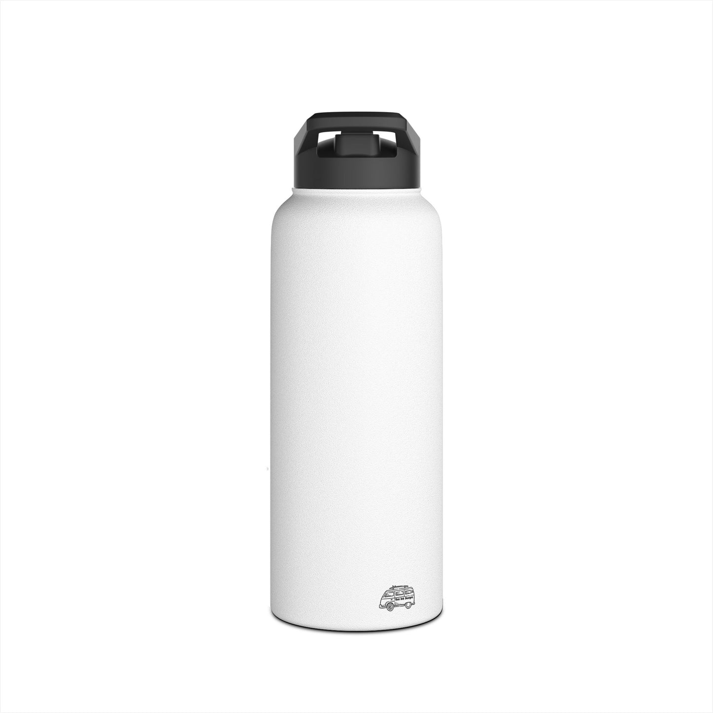 Stainless Steel Water Bottle, Standard Lid - The Van