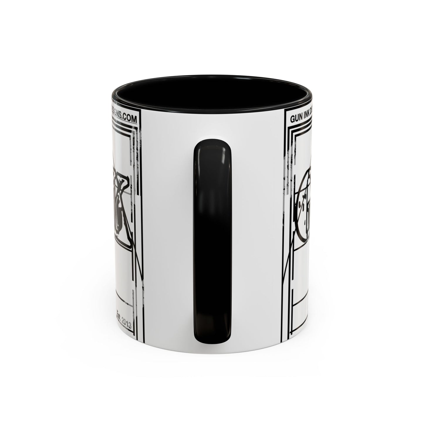 Accent Coffee Mug (11, 15oz) - GID Draft Graphic