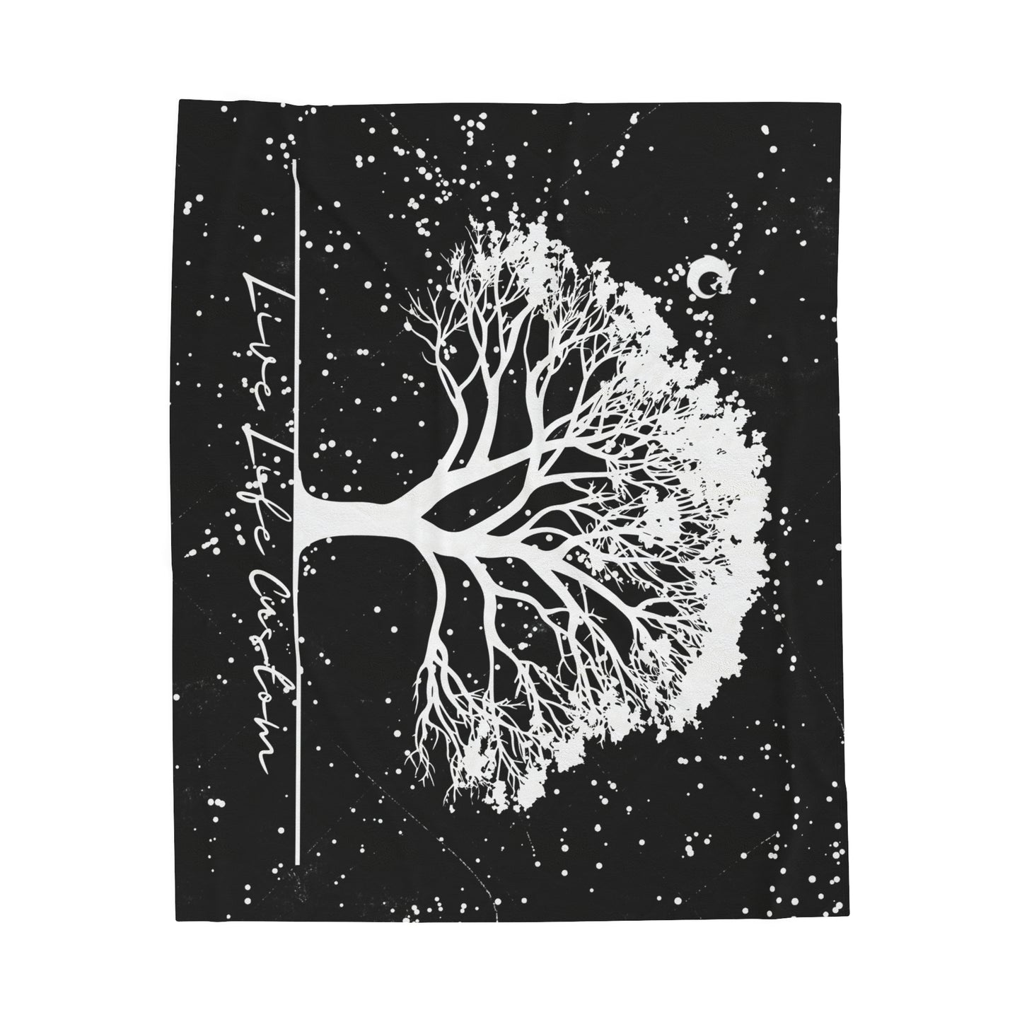 Velveteen Plush Blanket - The White Tree