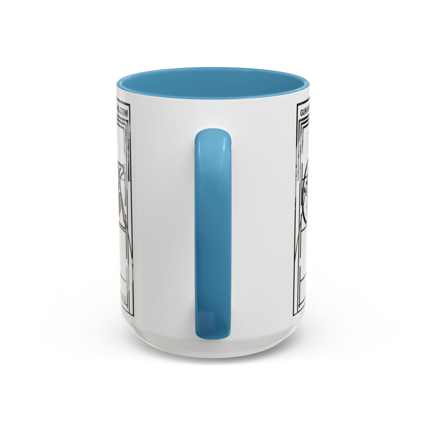 Accent Coffee Mug (11, 15oz) - GID Draft Graphic