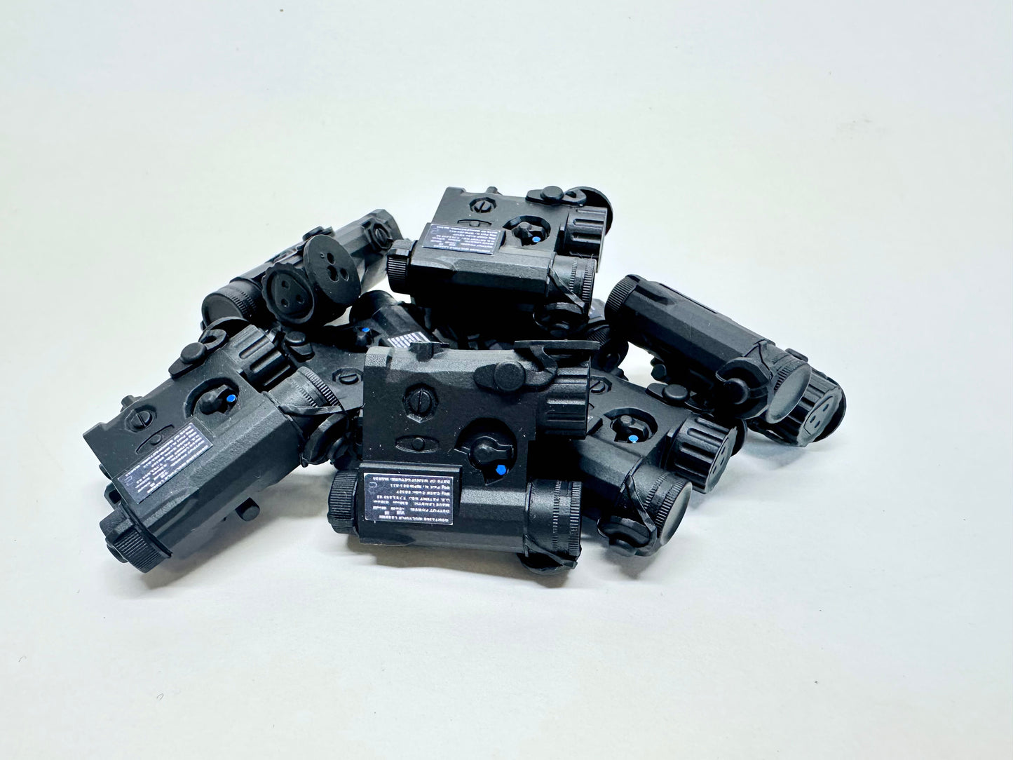 3D Printed PEQ16 - Toy (Black) - Works with GoatGuns