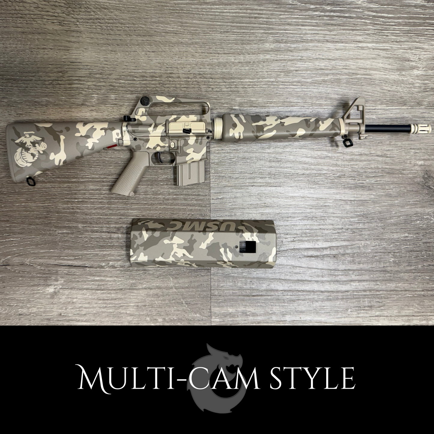 Vinyl Stencils - Multi-Cam Style
