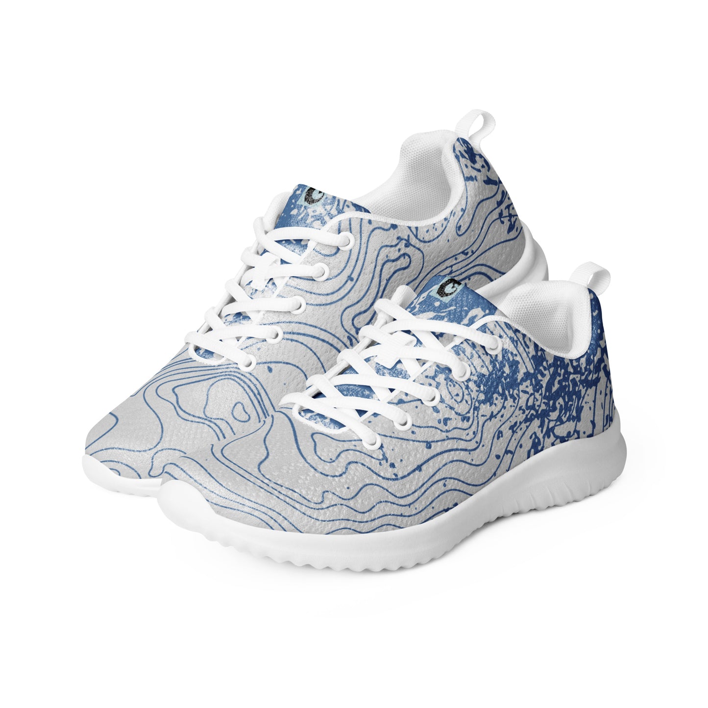 Men’s athletic shoes - Blue Topo