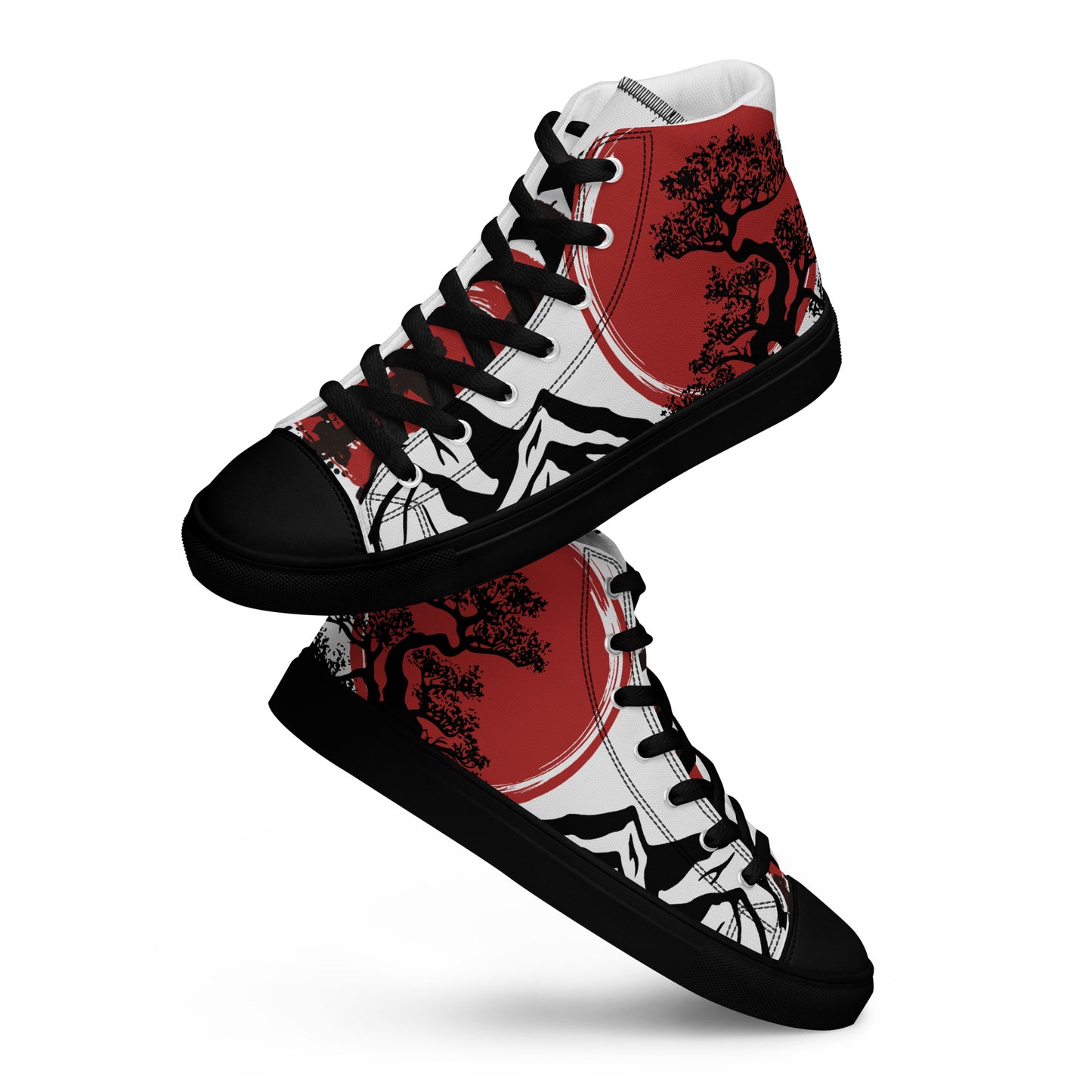 Women’s high top canvas shoes - A nod to Japan