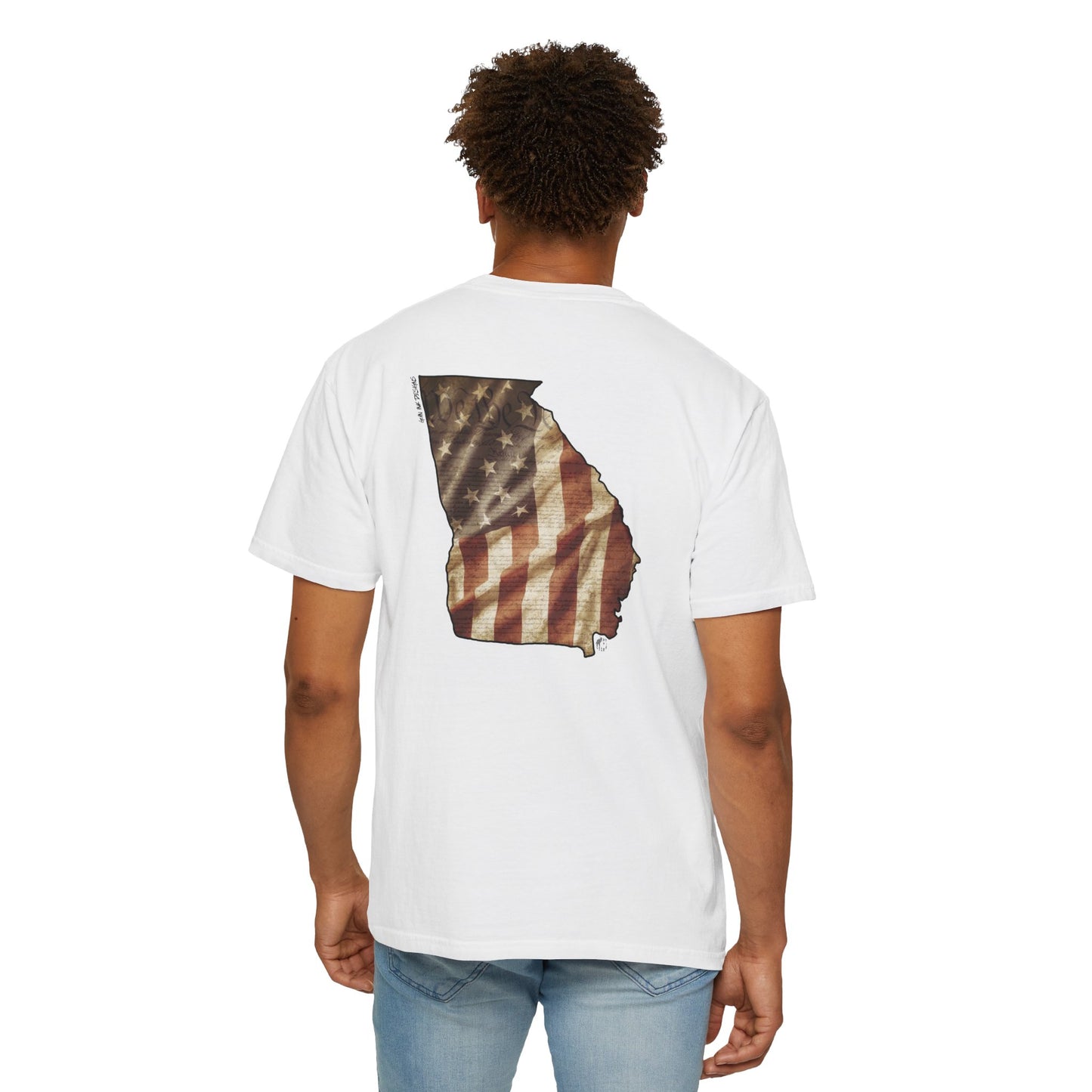 Garment-Dyed T-shirt - We The People - Georgia