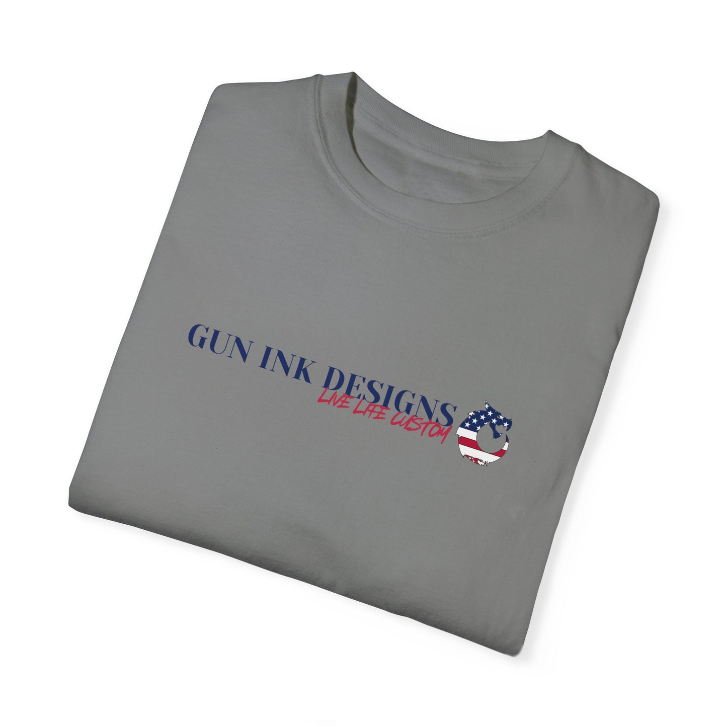 Garment-Dyed T-shirt - LLC Flag Dragon