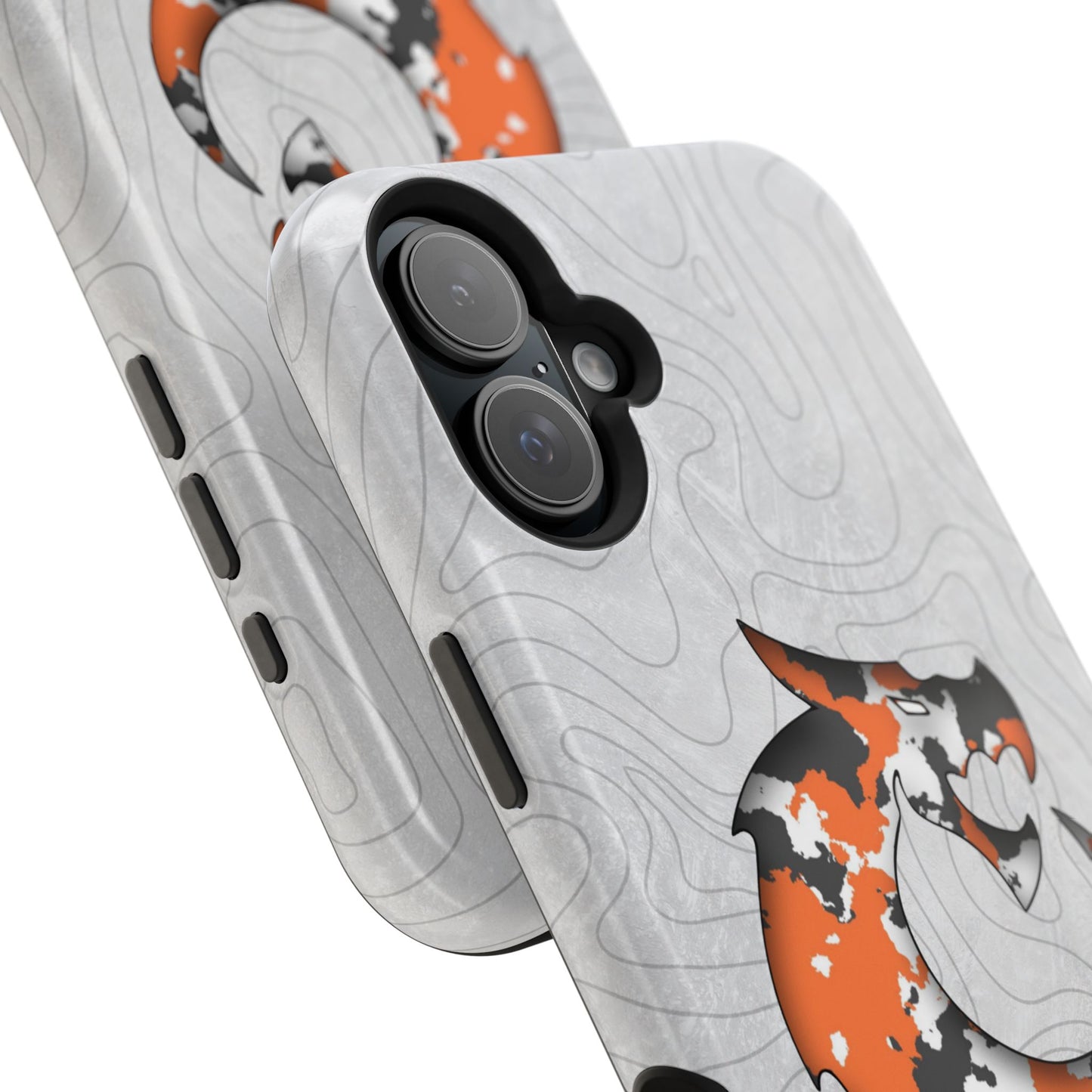 Magnetic Tough Cases - Topo QR code
