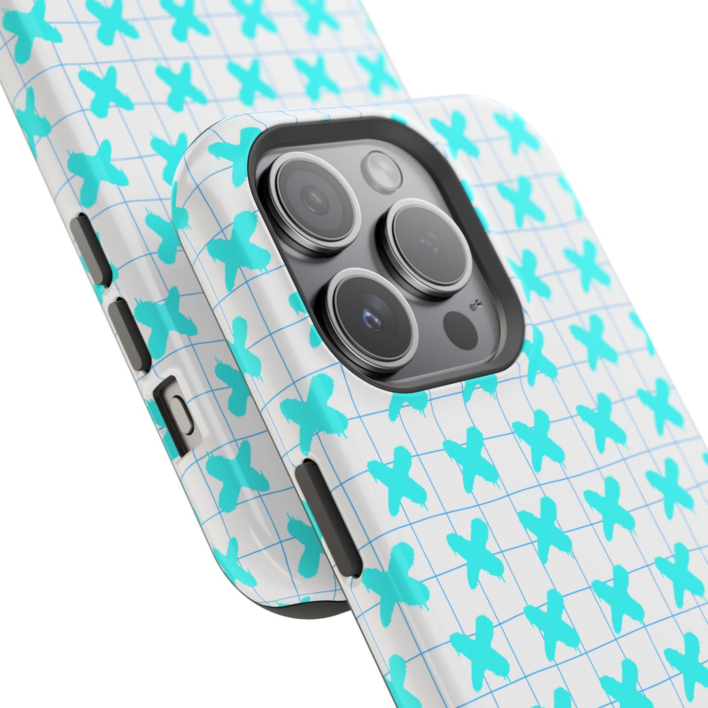 Magnetic Tough Cases - Blue X