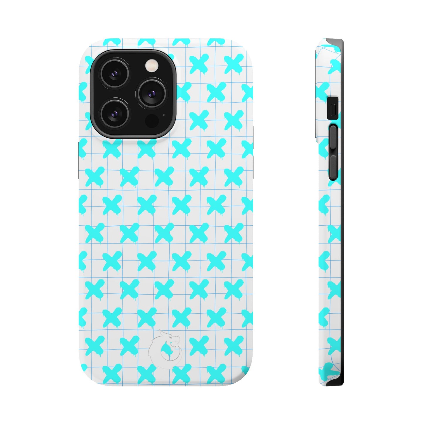 Magnetic Tough Cases - Blue X