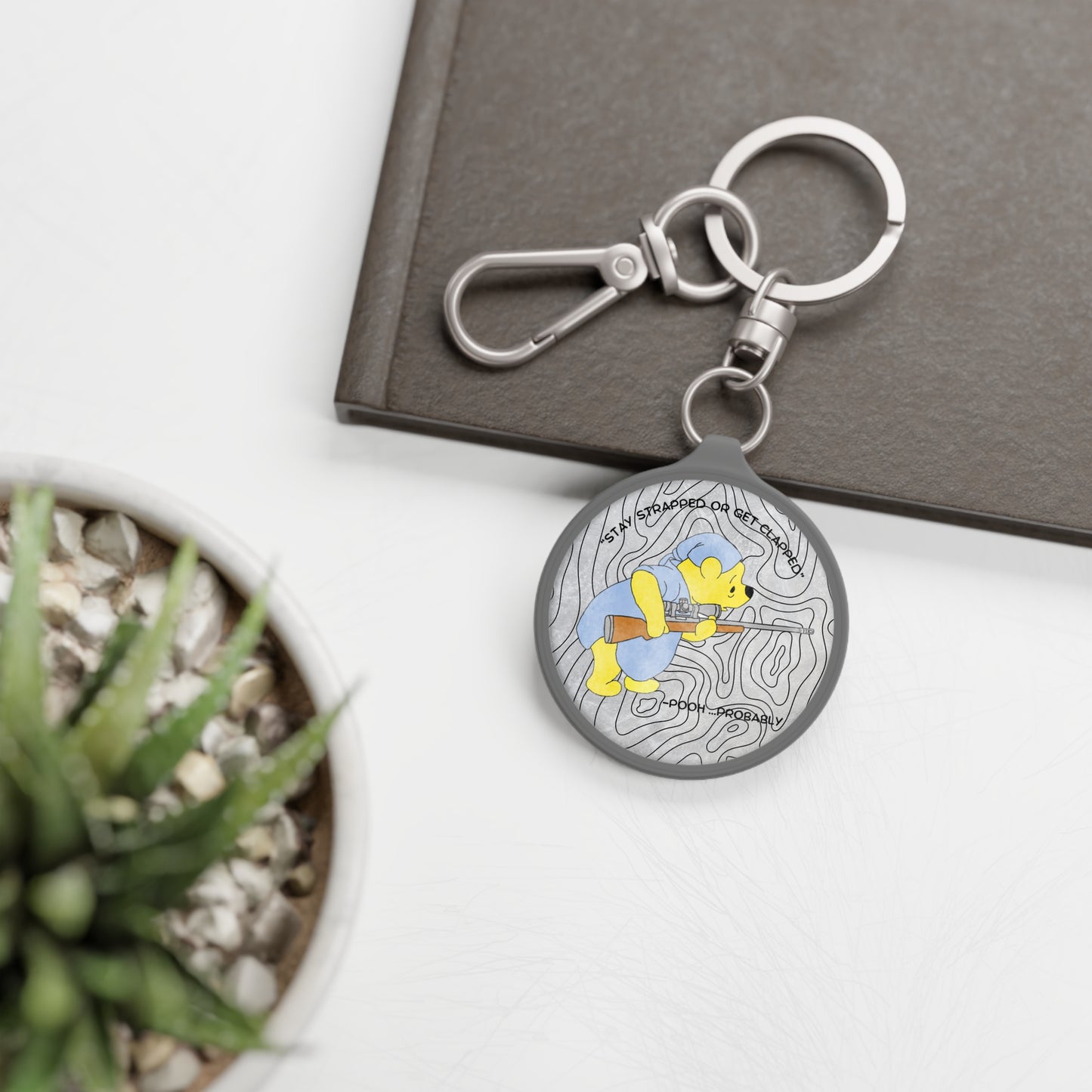 Keyring Tag - Stay Strapped