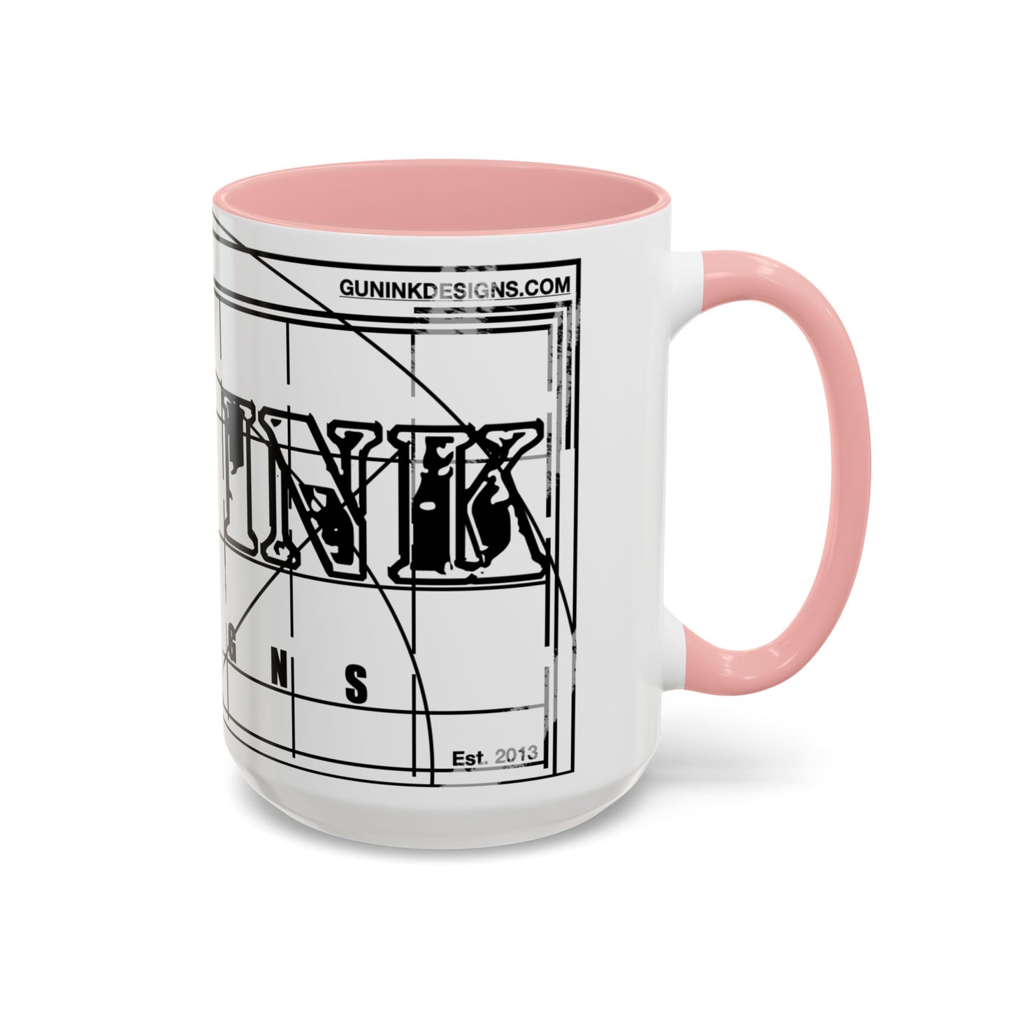 Accent Coffee Mug (11, 15oz) - GID Draft Graphic