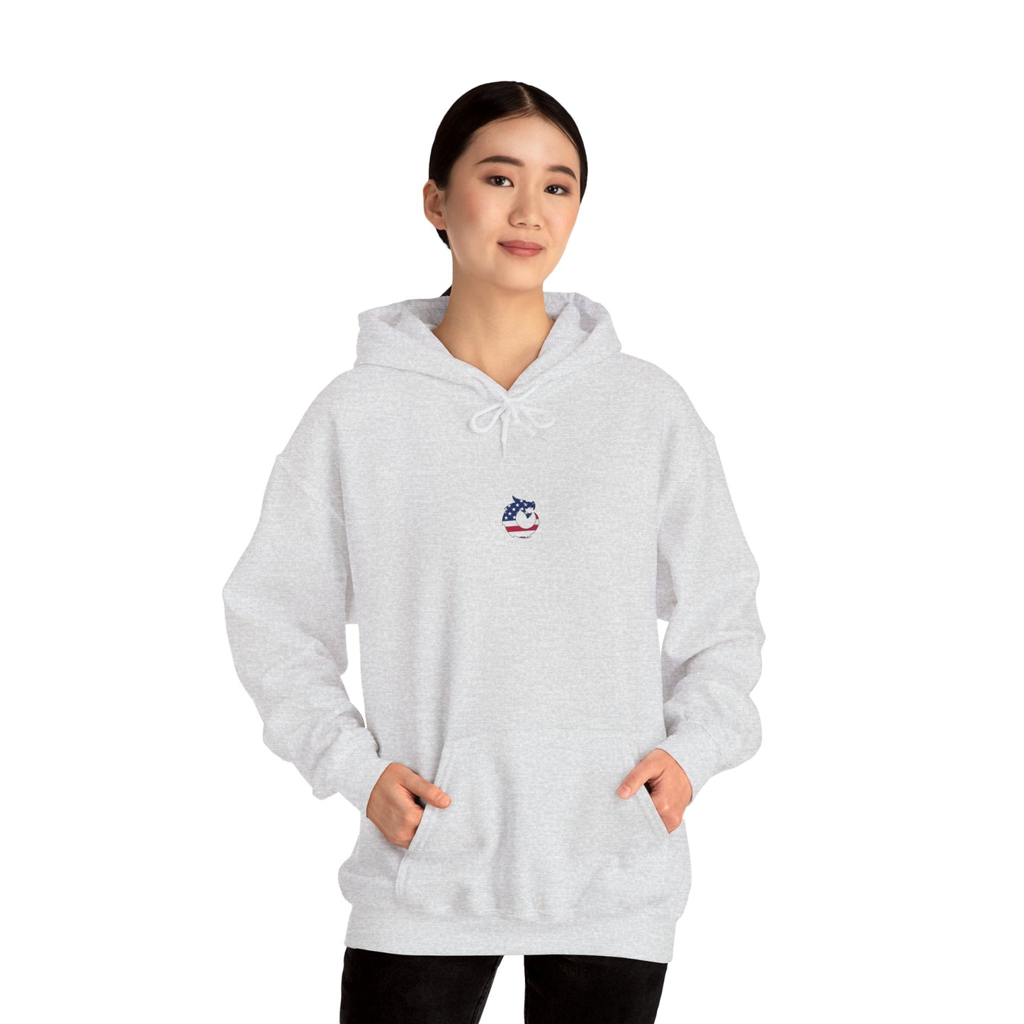 Heavy Blend™ Hooded Sweatshirt - 3D Flag
