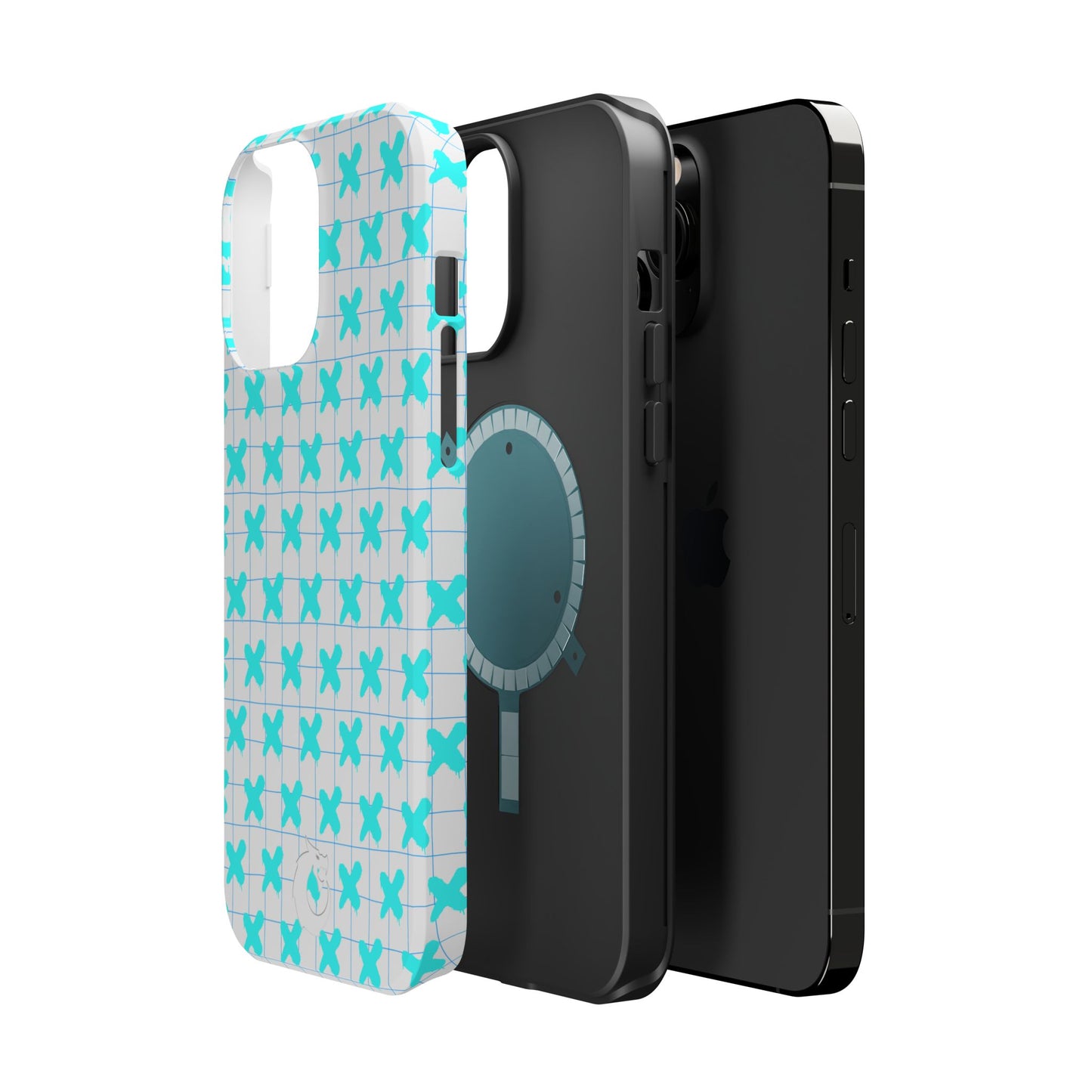 Magnetic Tough Cases - Blue X