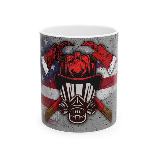 Firefighter's Coffee Mug | Perfect Gift for Firefighters, Firehouse Decor,