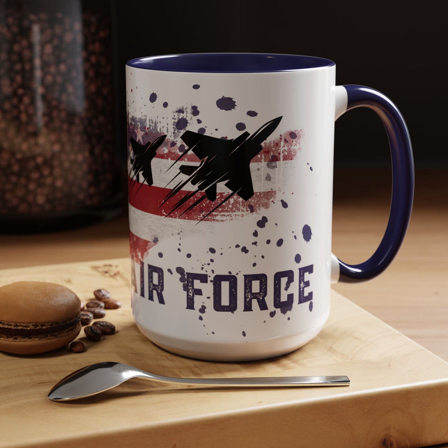 Accent Coffee Mug (11, 15oz) - Air Force