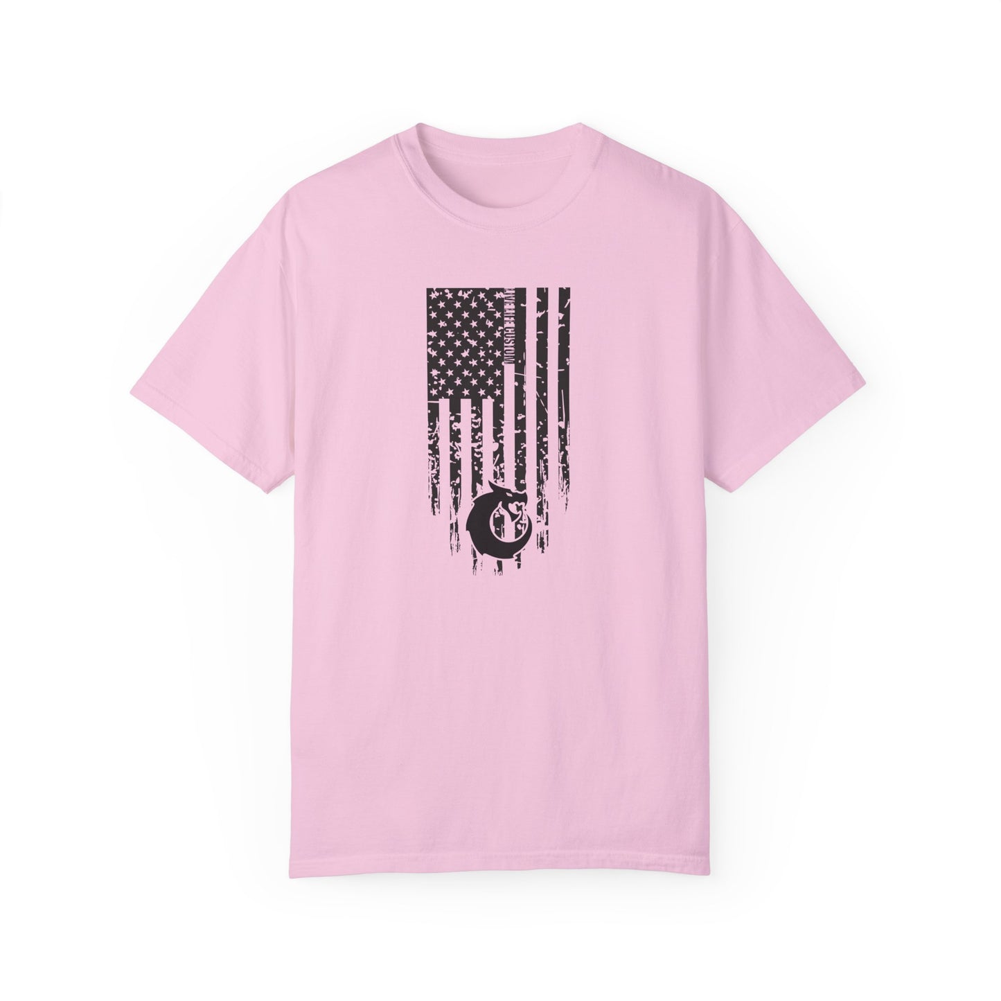 Garment-Dyed T-shirt - Distressed Flag