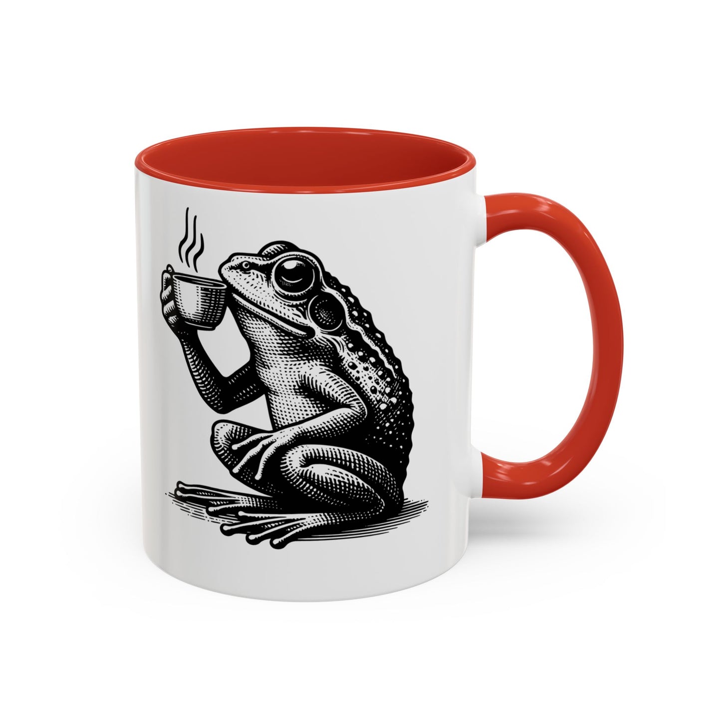 Accent Coffee Mug (11, 15oz) - Coffee Frogs