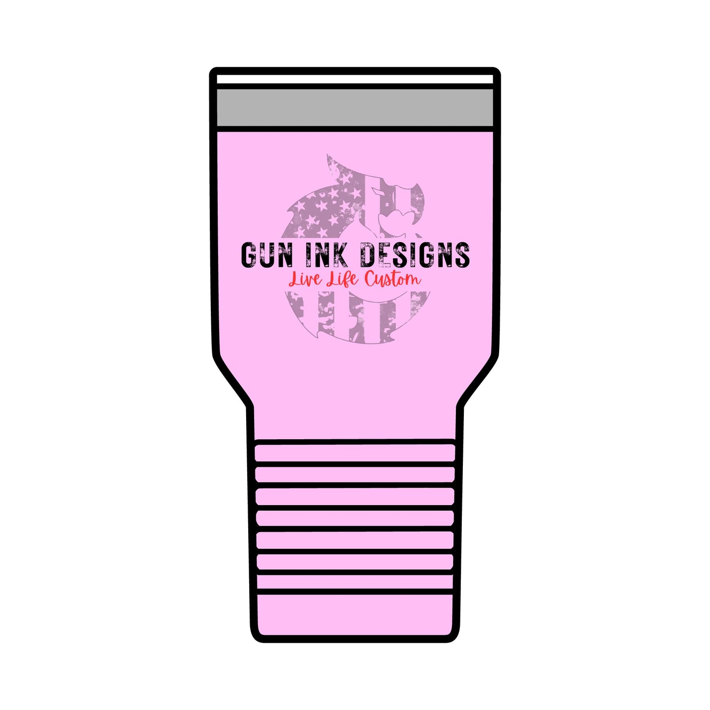 Insulated Tumbler, 30oz - Ghost Flag Dragon
