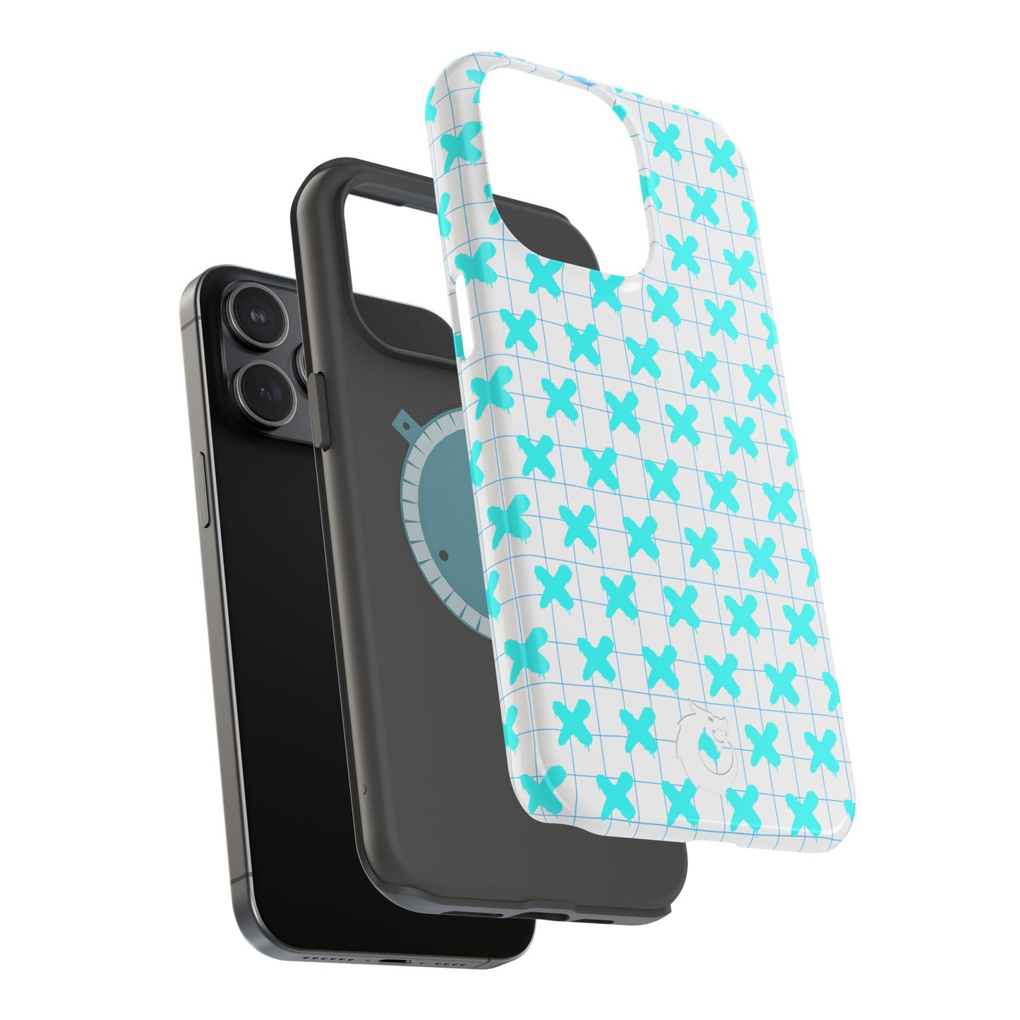 Magnetic Tough Cases - Blue X