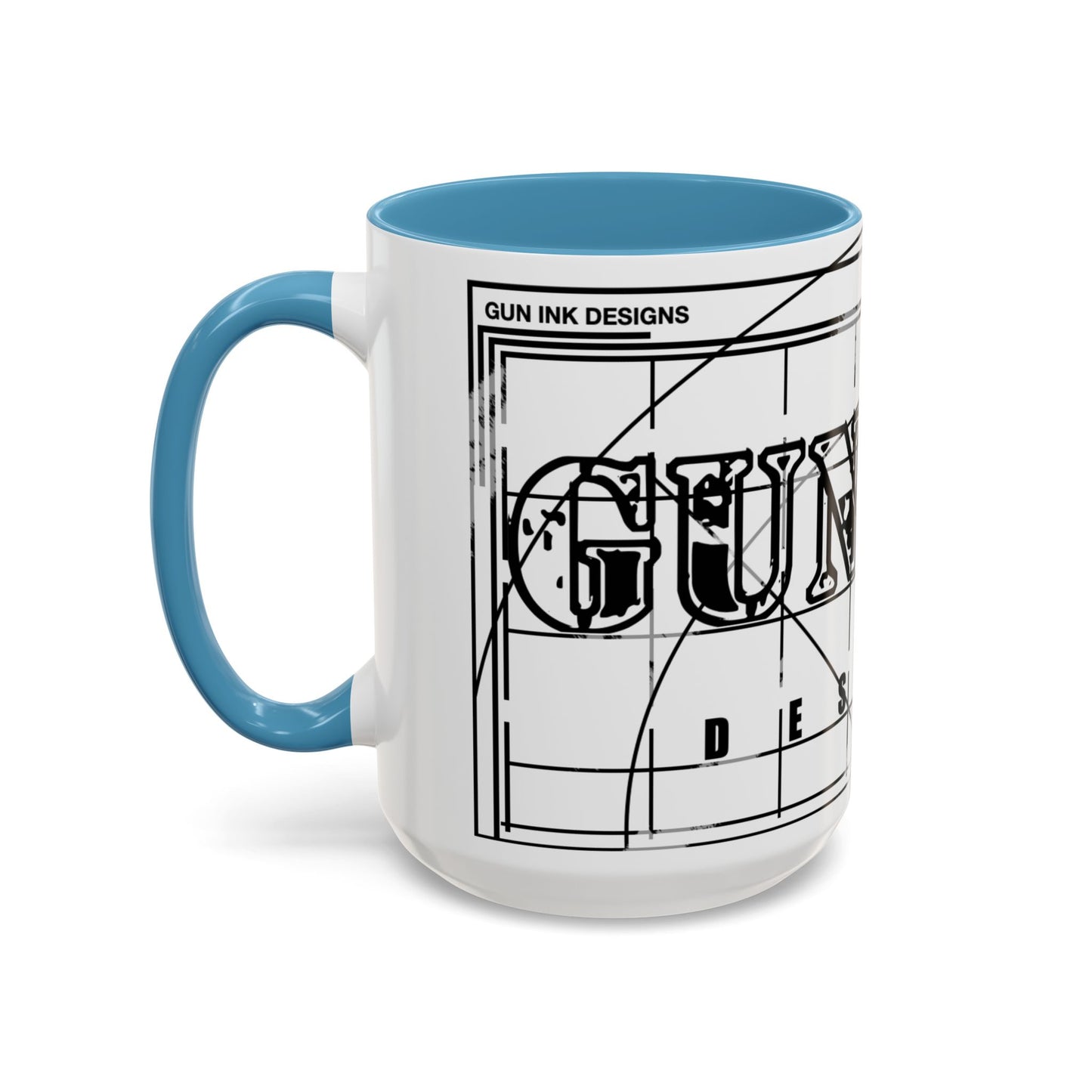 Accent Coffee Mug (11, 15oz) - GID Draft Graphic