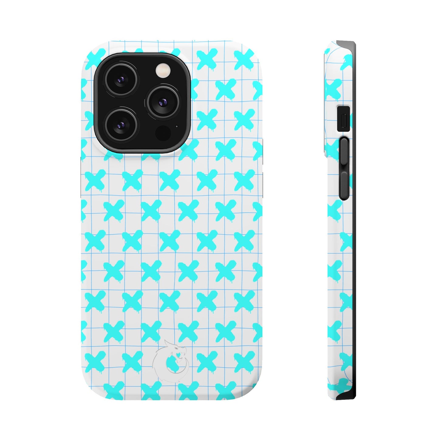 Magnetic Tough Cases - Blue X