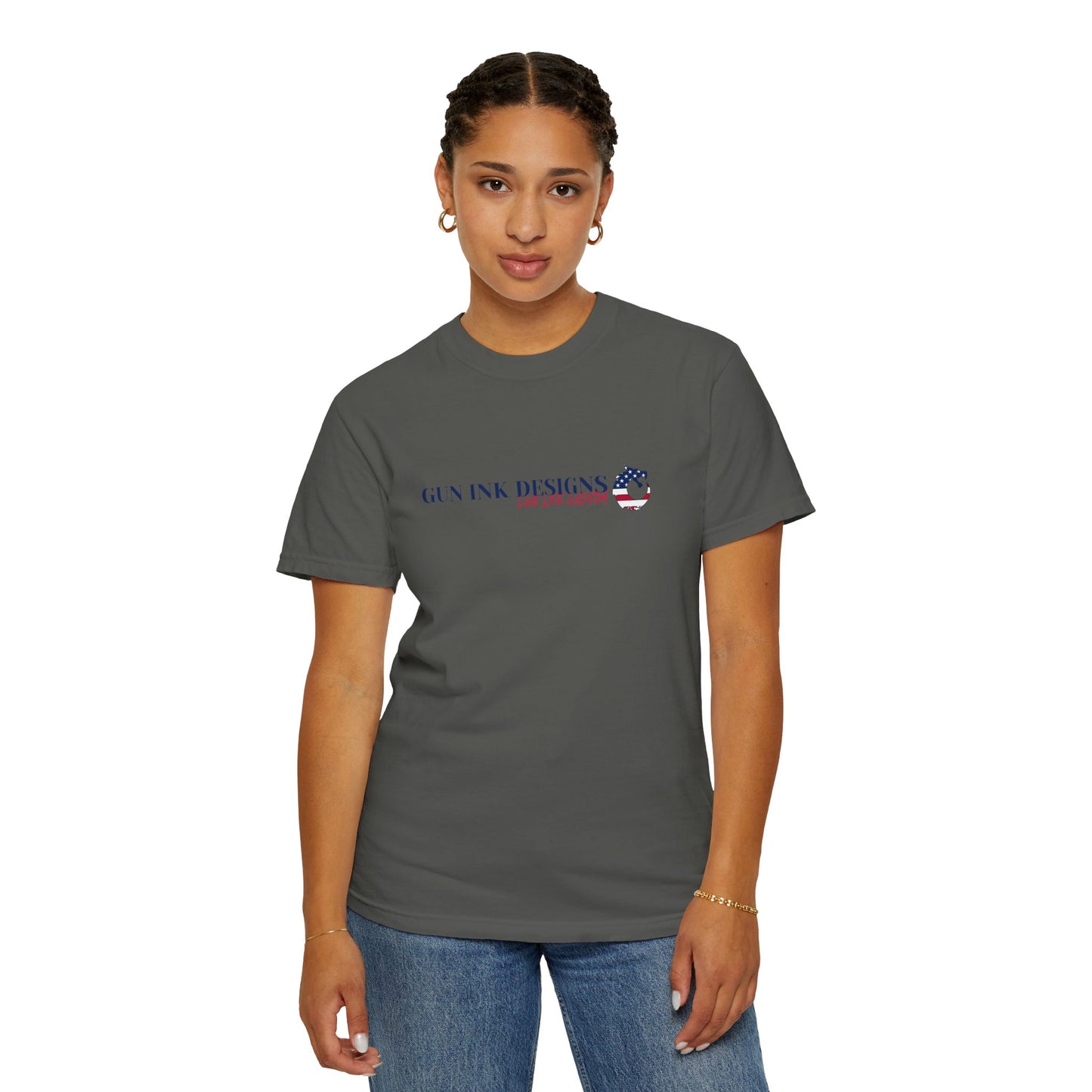 Garment-Dyed T-shirt - LLC Flag Dragon