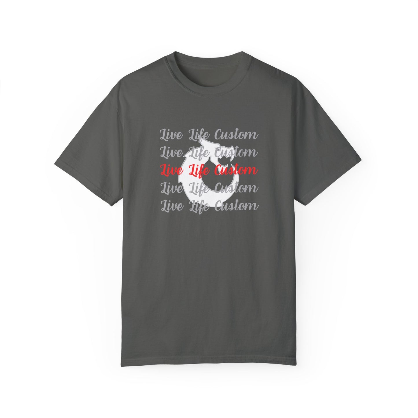 Garment-Dyed T-shirt - LLC Stacked