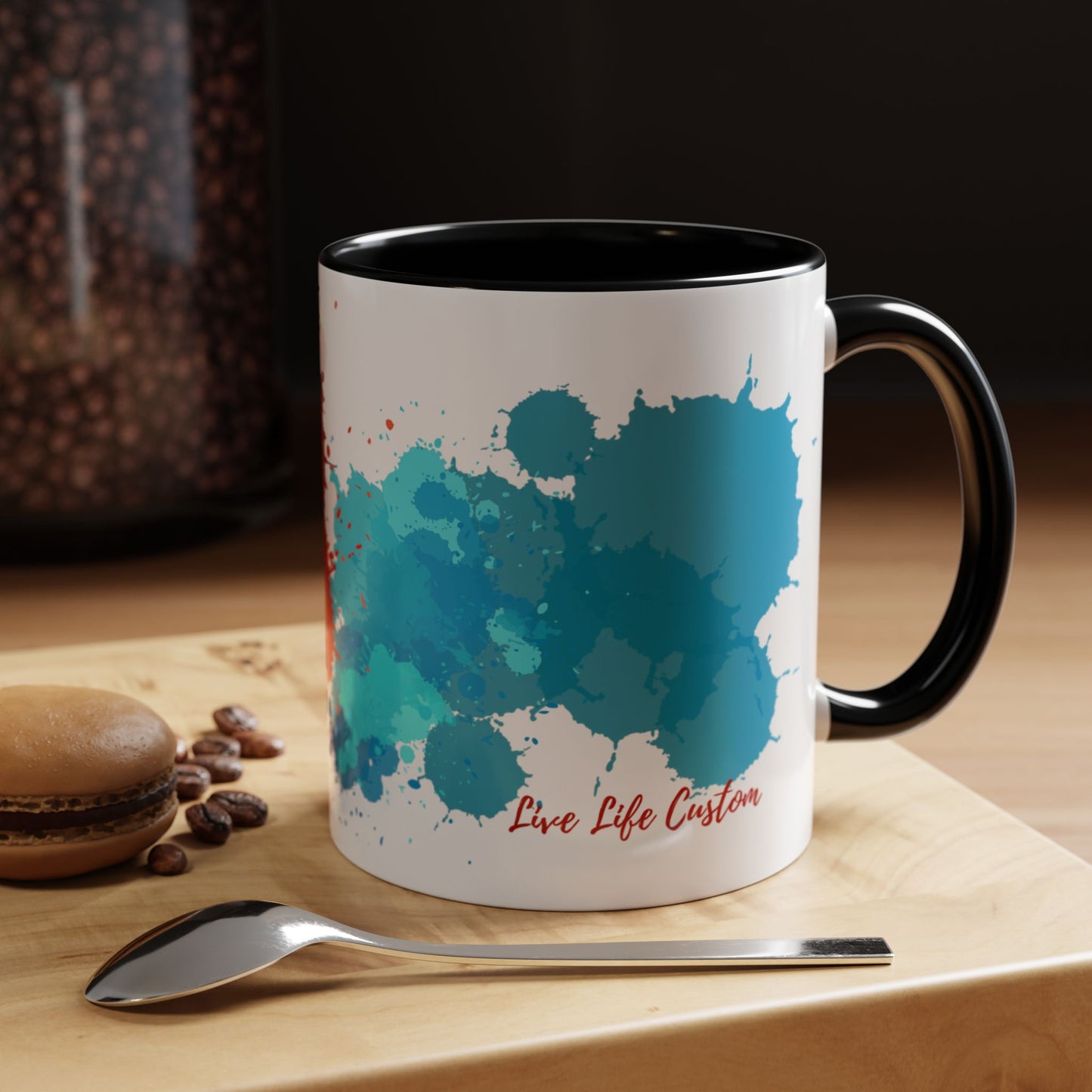 Accent Coffee Mug (11, 15oz) - Splash of life