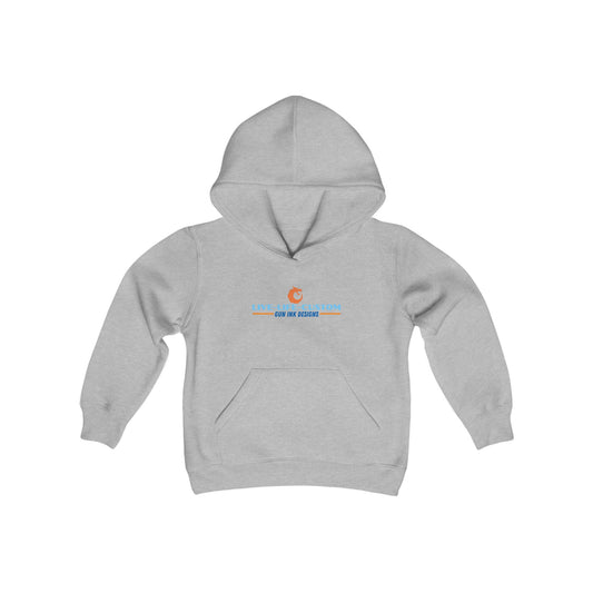 Youth Heavy Blend Hooded Sweatshirt - LLC wide