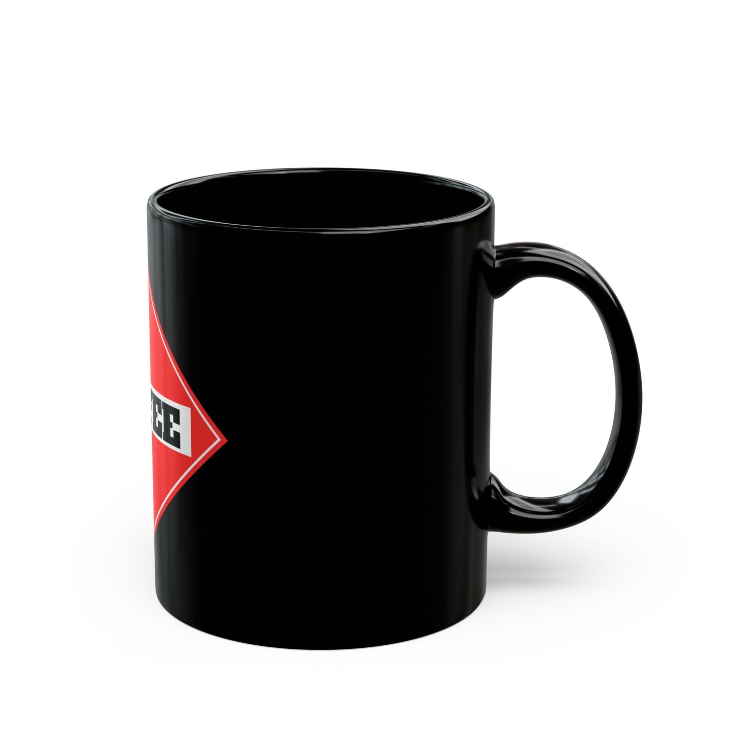 Black Mug (11oz, 15oz) - Fueled by Coffee