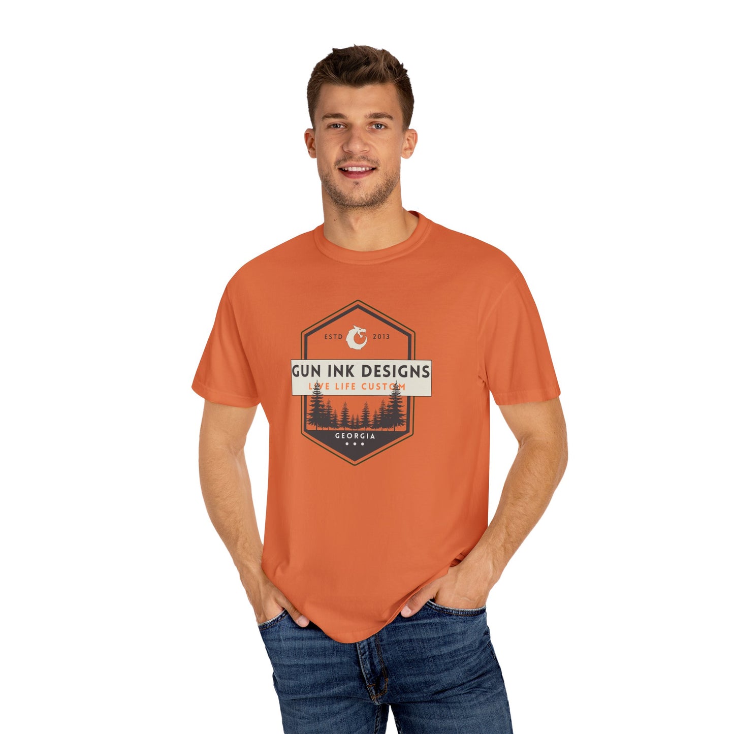 Unisex Garment-Dyed T-shirt -Georgia